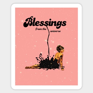 Blessings from the universe Sticker